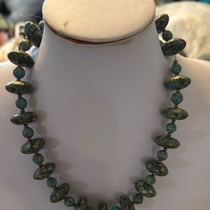 Turquoise Beaded Necklace